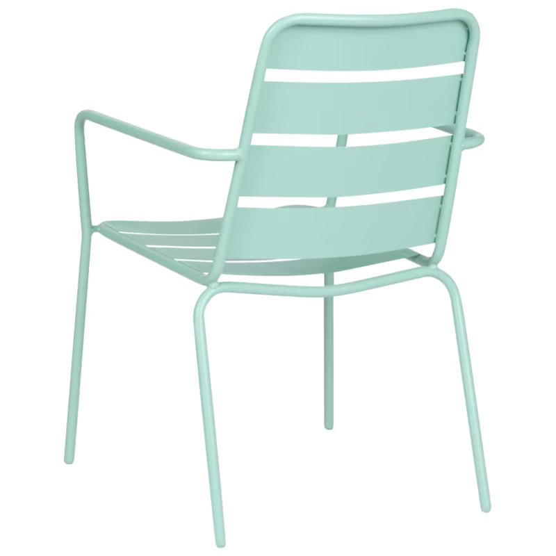 Havebordsstol Terenzo 53x59 cm Mintgrøn 6 Stk