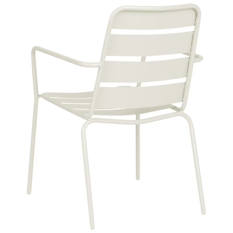 Havebordsstole 6 Stk. Terenzo Lys Beige Metal