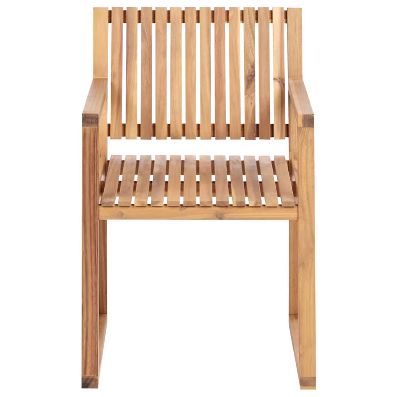 Havebordsstole Sassari Premium 2 Stk. Akacietræ