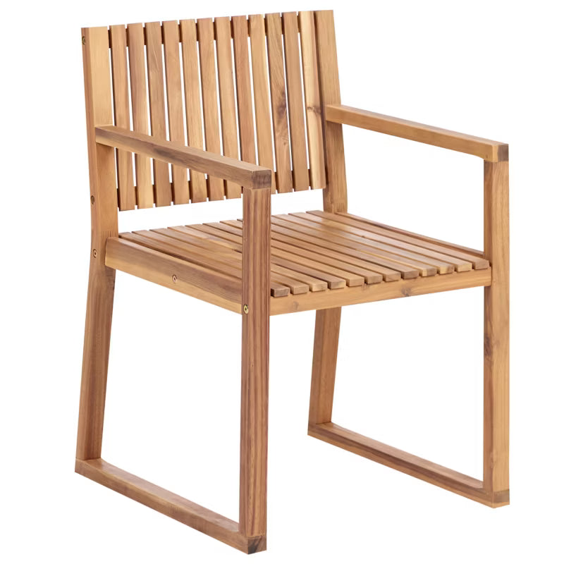Havebordsstole Sassari Premium 2 Stk. Akacietræ
