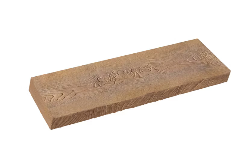 Haveflise Beton 67,5x22,5x3,5 cm Lysebrun