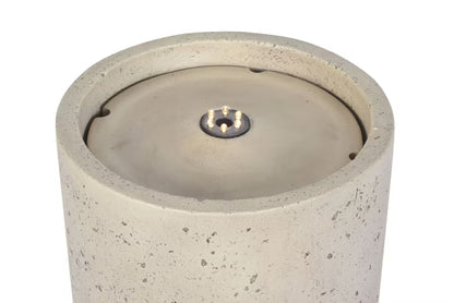 Havefontæne Stone 25x25x21 cm Beige med LED