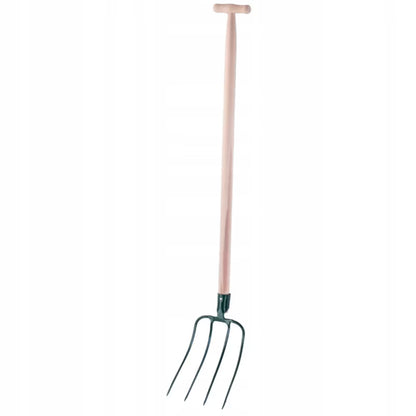 Havegreb 129 cm Stål med Træskaft