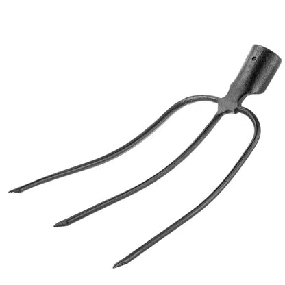 Havegreb 3 Tænder 38,5x21 cm Stål Uden Skaft