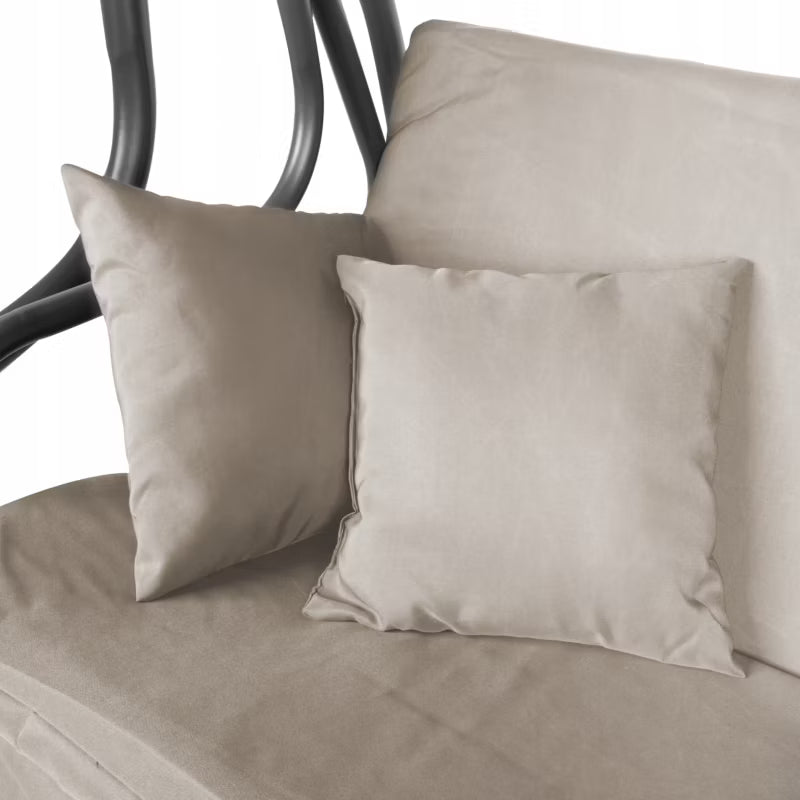 Havegynge SWINGO COMFORT 200x120x164 cm Beige med Soltag