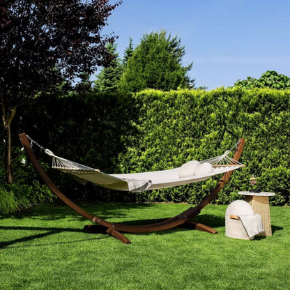 Havehængekøje med Træstativ Trevia 320x120 cm
