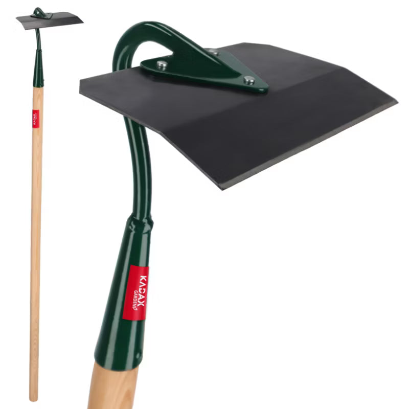 Havehakke 16 cm med Træskaft Grøn