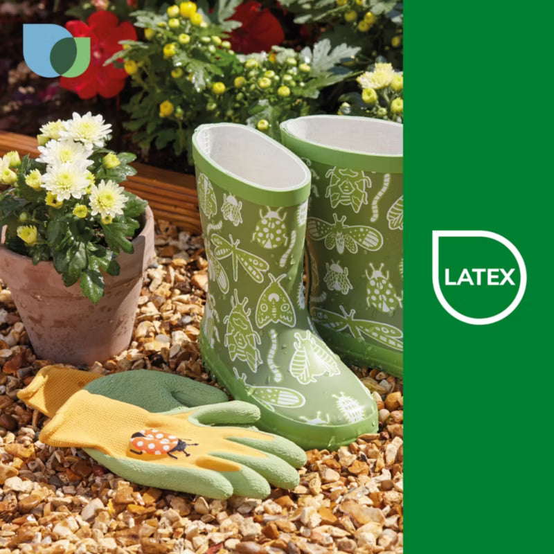 Havehandsker Børn 7-9 År Gul og Grøn | 5059340347868