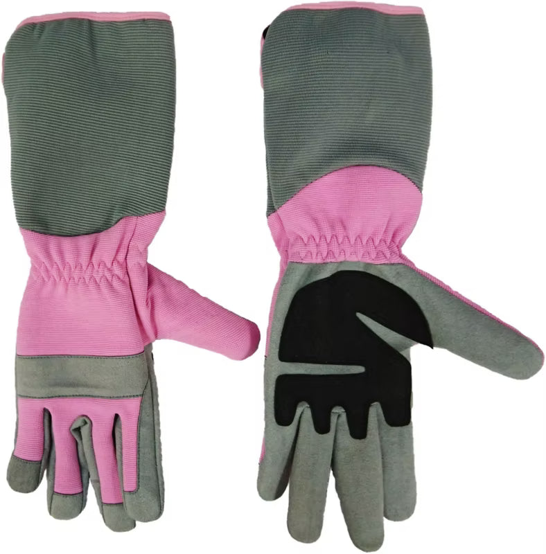 Havehandsker Lange Pink