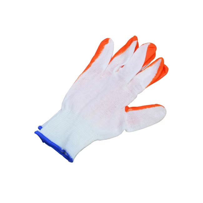 Havehandsker Light Strik med Gummibelægning Orange