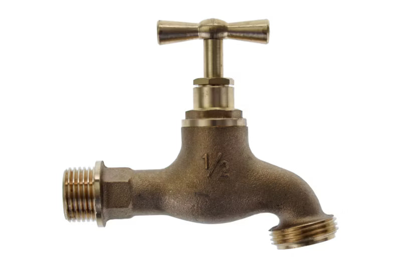 Havehane Messing 1/2" x 3/4"