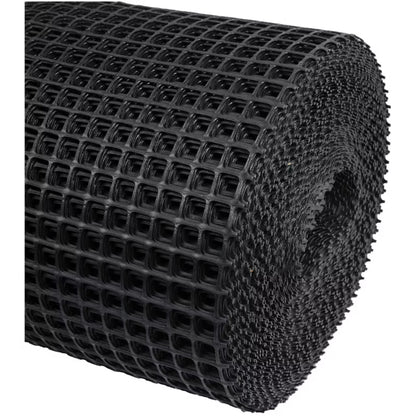 Havehegn 1,2x25 m Sort Plast