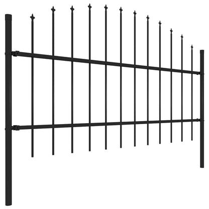 Havehegn 100x100 cm Sort Stål