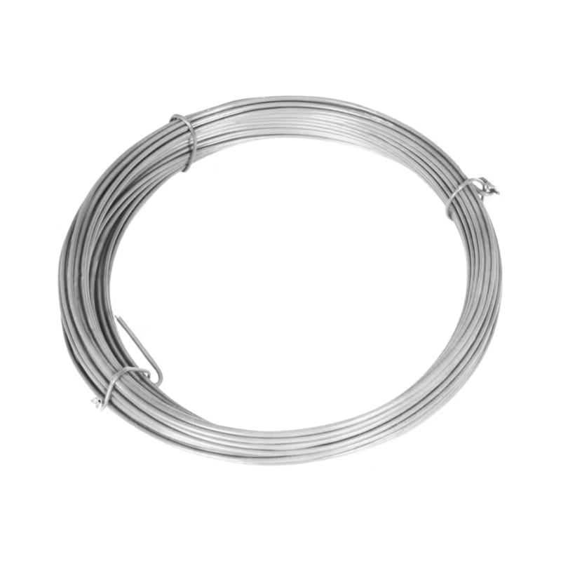 Havehegn 15x1 m Galvaniseret Stål Sølv