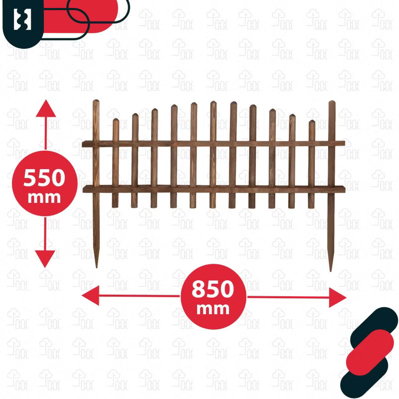 Havehegn 85 cm Wenge Træ