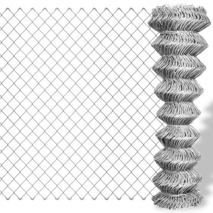 Havehegn Galvaniseret Stål 15x1 m