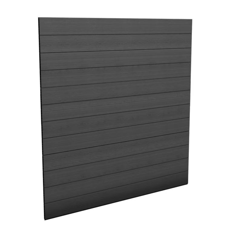 Havehegn Komposit 177x177 cm Grå Sæt med 3 stk