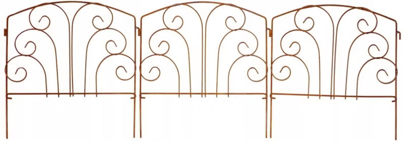 Havehegn Metal 59 cm Rust