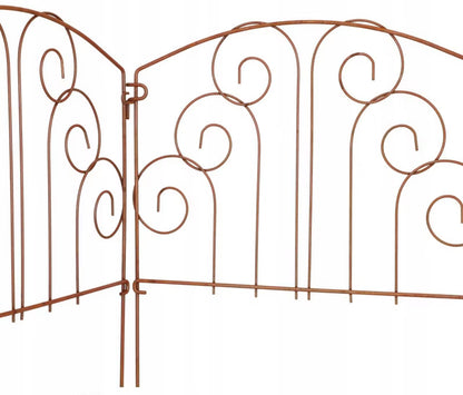 Havehegn Metal 59 cm Rust