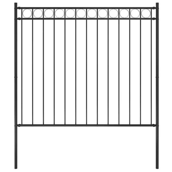 Havehegn Panel 170x150 cm Stål