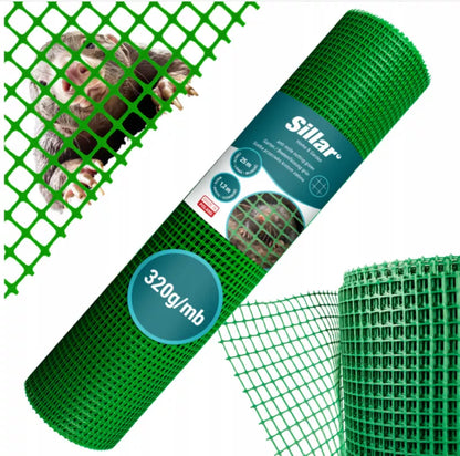 Havehegn Plast 1,2x25 m Grøn