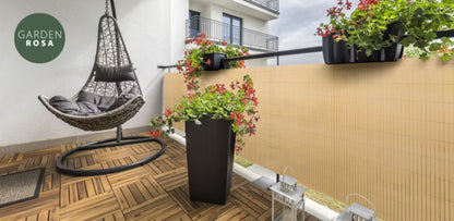 Havehegn PVC Bambus 160x500 cm