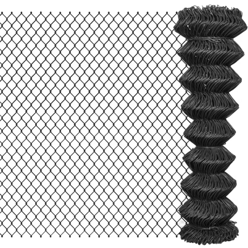 Havehegn Trådhegn 25x1,5 m PVC Stål