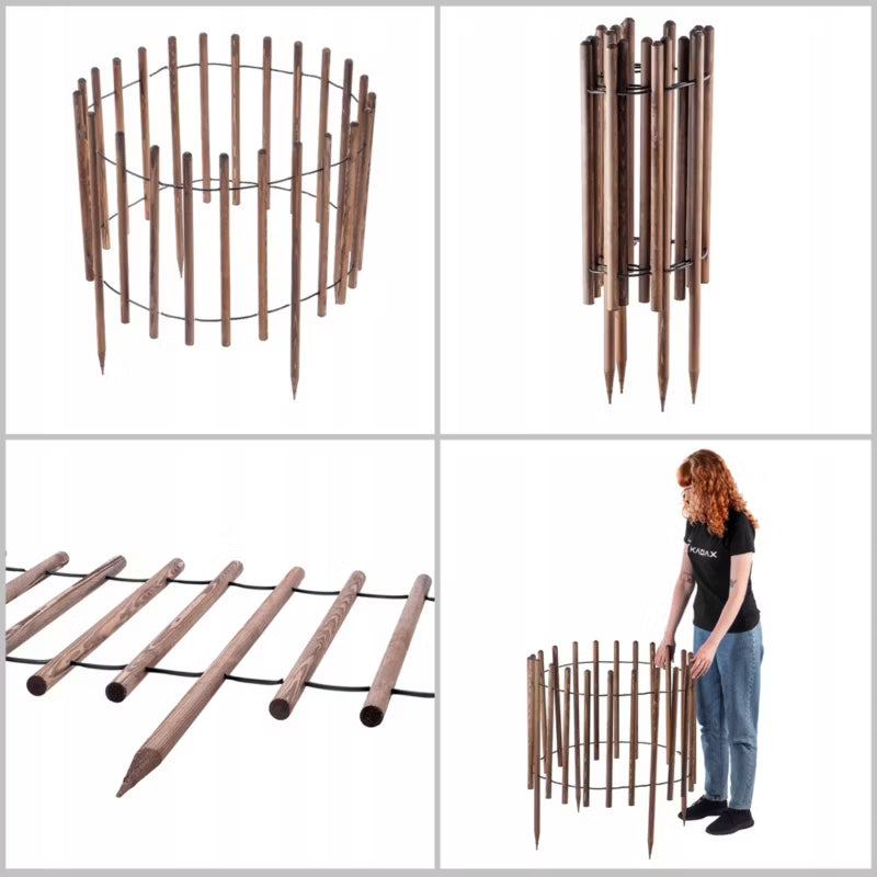 Havehegn Træ 230 cm Brun
