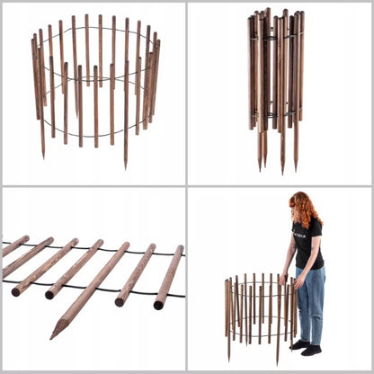 Havehegn Træ 230 cm Brun