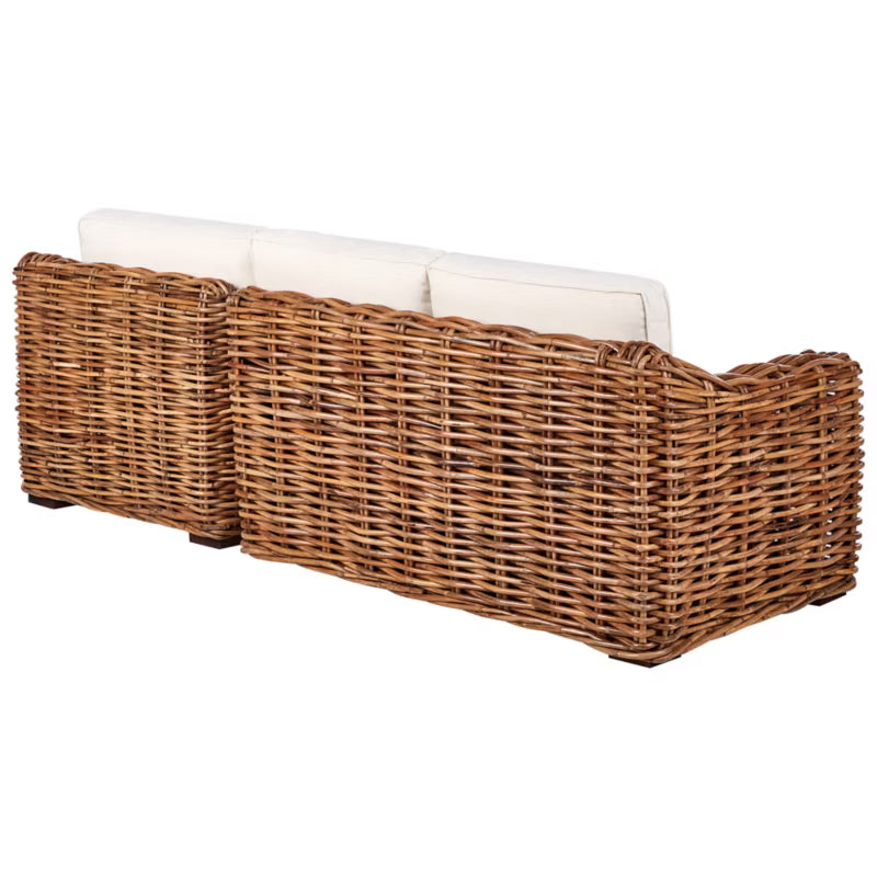 Havehjørnesofa Briatico 230x150 cm Natur Rattan