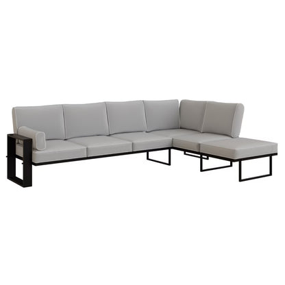 Havehjørnesofa Garten 292x195 cm Lysegrå