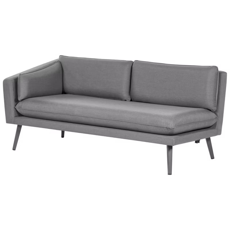 Havehjørnesofa Loretello 5-Personers 243x243 cm Grå