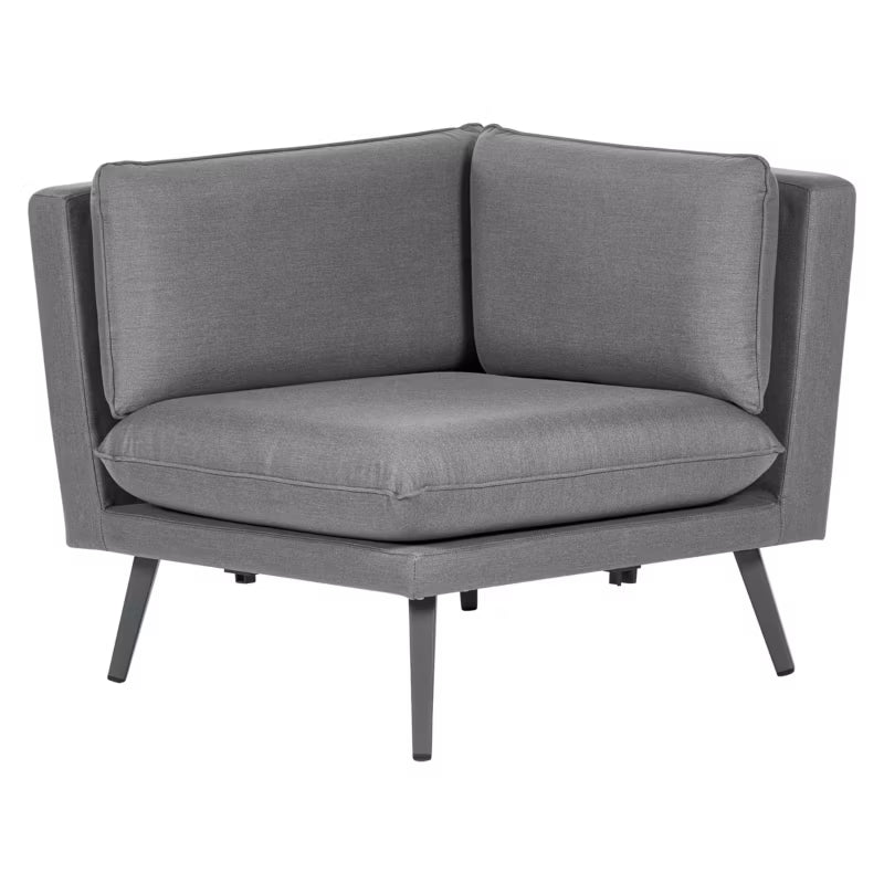 Havehjørnesofa Loretello 5-Personers 243x243 cm Grå