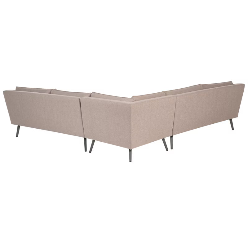 Havehjørnesofa Loretello 5-Personers 243x243 cm Beige