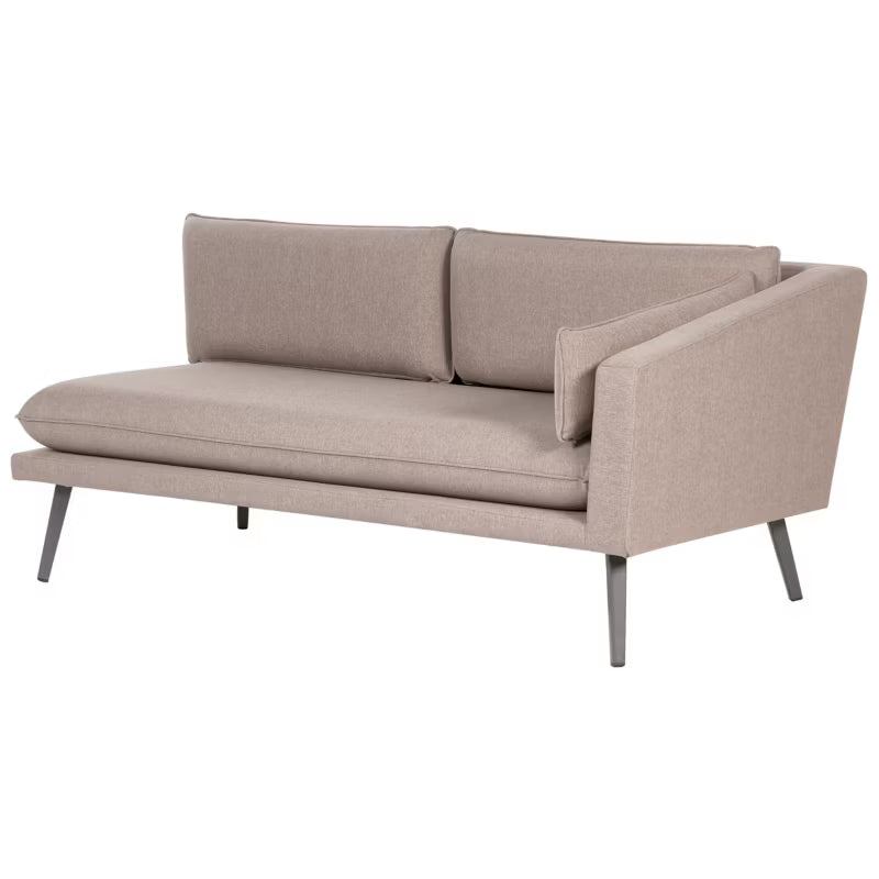 Havehjørnesofa Loretello 5-Personers 243x243 cm Beige
