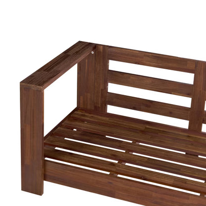 Havehjørnesofa Marettimo 225x212 cm Akacietræ