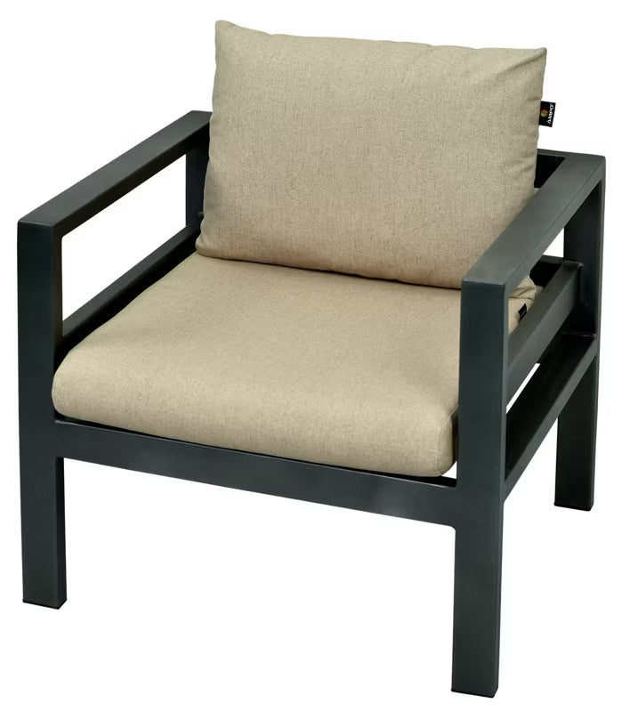 Havehynde San Remo 57x58 cm Mørk Beige Vandafvisende