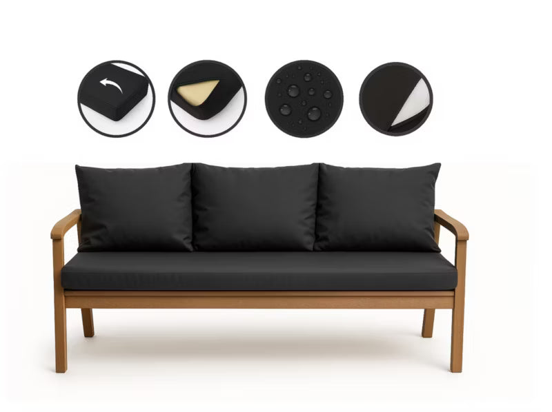 Havehynde til Havebænk 3-Personers 160x60x50 cm