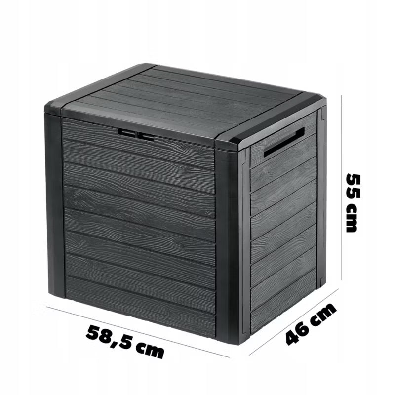 Havehyndeboks 140 Liter Brun Plastik