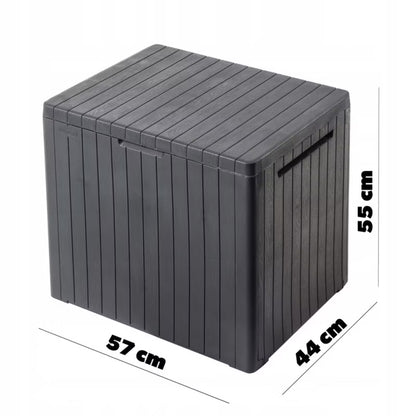 Havehyndeboks City Storage 113 Liter Antracit