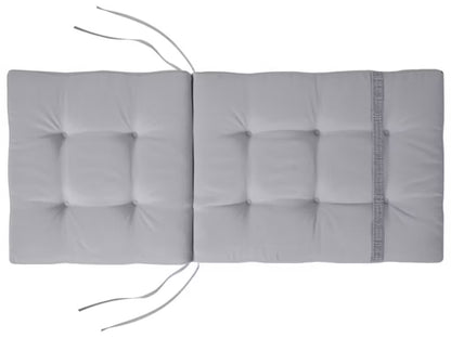 Havehynder Maui 95x42 cm Lysegrå 2 Stk.