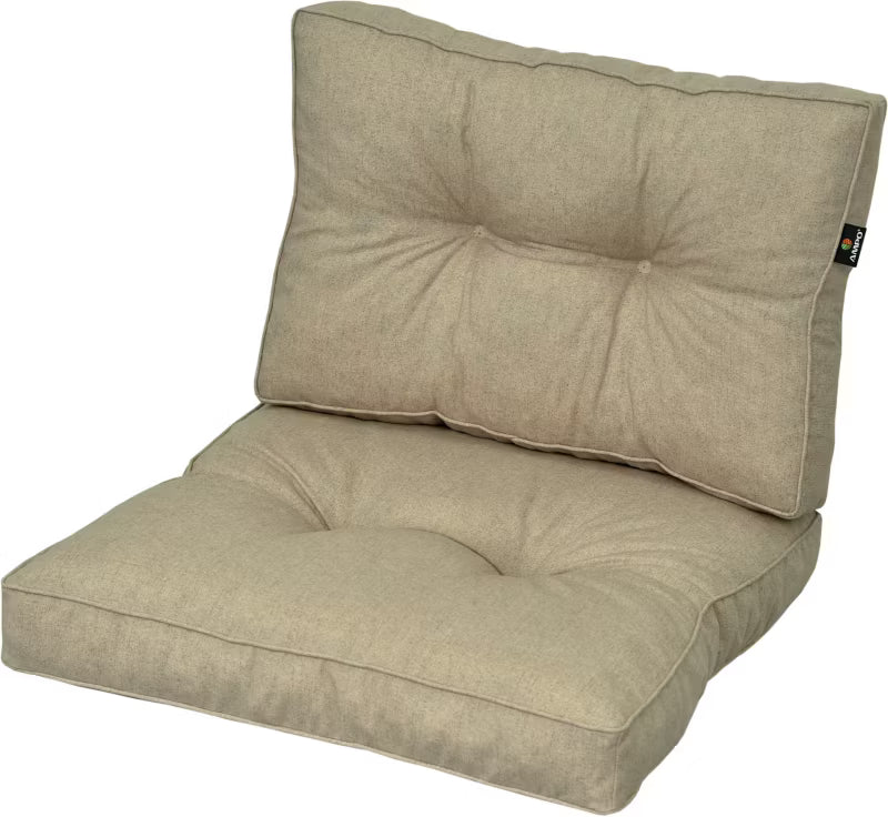 Havehynder Monte Carlo 60x60 cm Beige Sæt