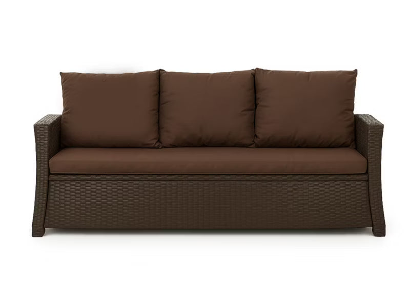 Havehynder til 3-Personers Rattan Sofa