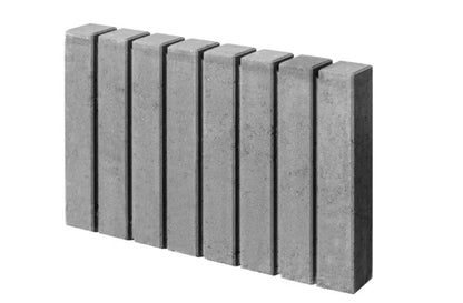 Havekantsten Tetron 6x30x51 cm Grå