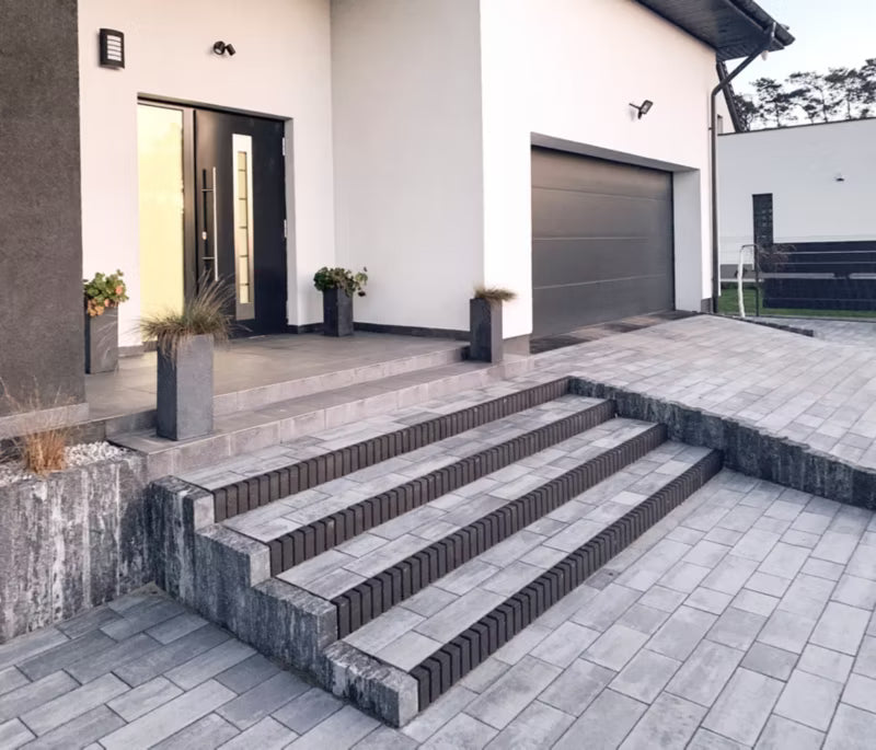 Havekantsten Tetron 6x30x51 cm Grafit