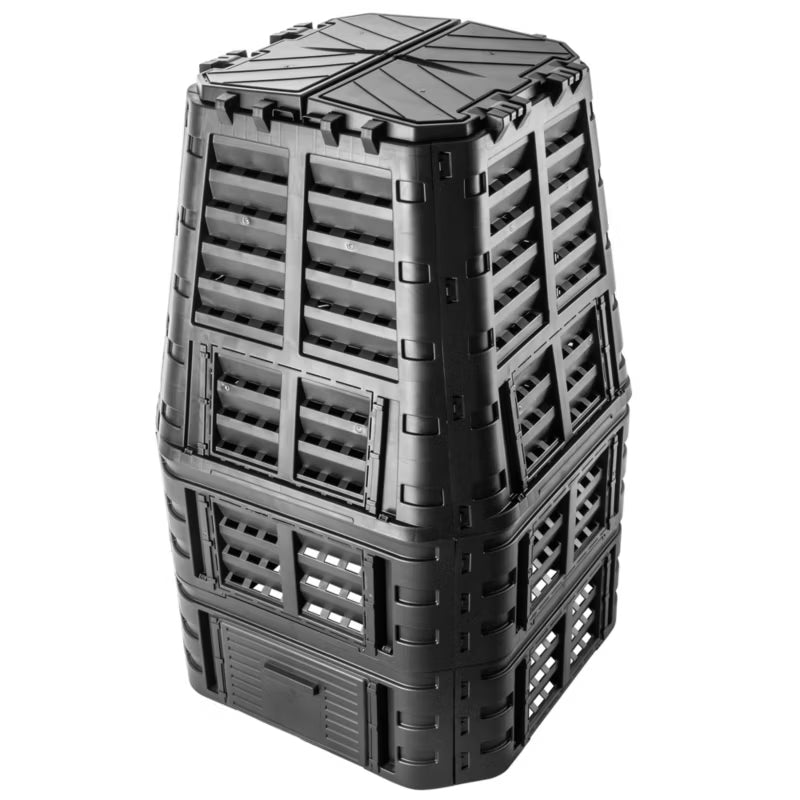 Havekompostbeholder 1000 Liter Sort