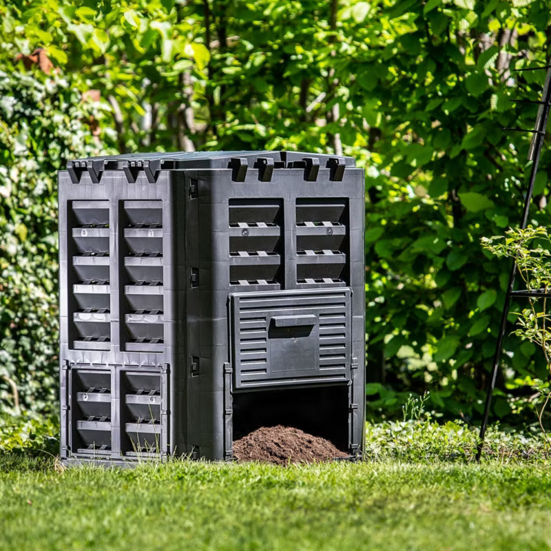 Havekompostbeholder 360 Liter Sort Modulær