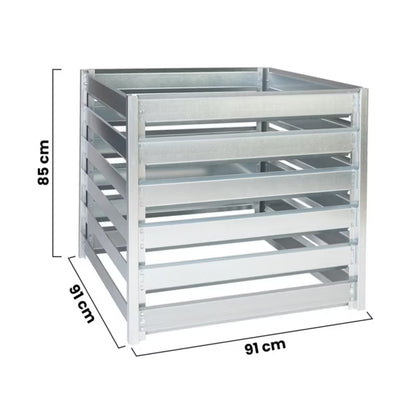 Havekompostbeholder M800 704 Liter Galvaniseret Stål