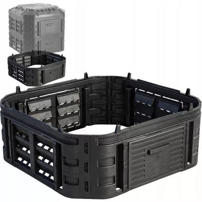 Havekompostbeholder Modul 260 Liter Sort