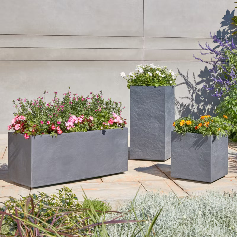 Havekrukke Durdica Kvadratisk 40 cm Grå